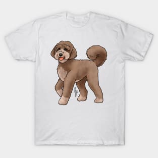 Dog - Labradoodle - Brown T-Shirt